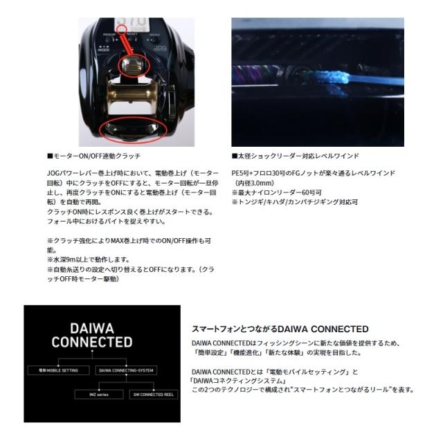 ダイワ シーボーグ 300J　/ 電動 リール 右巻_8