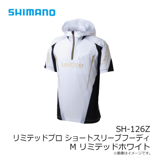 シマノ SH-126Z リミテッドプロ ショートスリーブフーディ M リミテッドホワイト_5