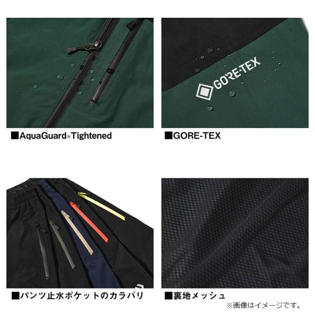 ダイワ DR-1926 GORE-TEX バーサタイルレインスーツ ダルグリーン Mの