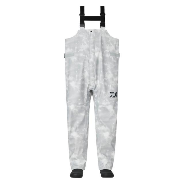 ダイワ DR-6226P PUオーシャンレインサロペット ホワイトヘイズカモ 2XL
