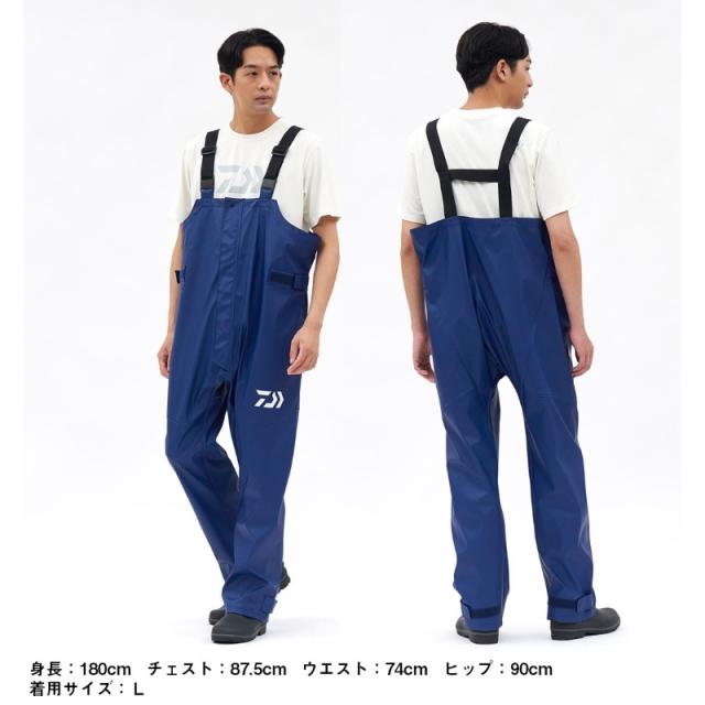 ダイワ DR-6226P PUオーシャンレインサロペット ホワイトヘイズカモ 2XL_2