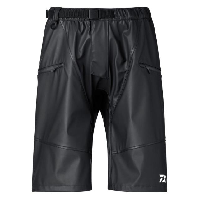 ダイワ DR-6426P PUオーシャンレインハーフパンツ ブラック 2XL