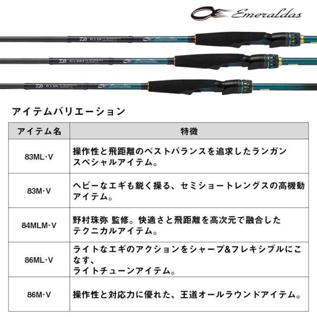 Daiwa Emeraldas エギングロッド 86ml ダイワ エメラルダス X IL 86ML