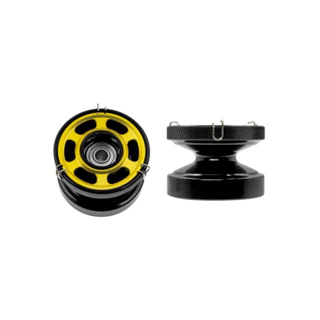 MTCW わかさぎ電動リール用スプール AIR-S ダイワ ブラック×チタンゴールド