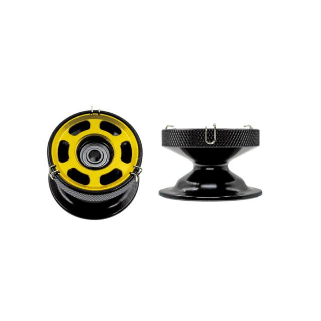 MTCW わかさぎ電動リール用スプール AIR-S シマノCT-ET ブラック×チタンゴールド