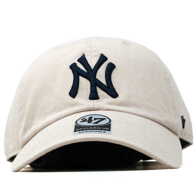 キャップ 47brand クリーンナップ フォーティーセブン Yankees '47 CLEAN UP BONE [BN] オフホワイト/ネイビー  ベースボールキャップ ヤの通販はau PAY マーケット - ELEHELM帽子専門店 | au PAY マーケット－通販サイト