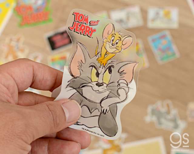 トムとジェリー 透明ステッカー にっこり キャラクターステッカー アメリカ アニメ Tom And Jerry 人気 かわいい Tj030 Gs 公式の通販はau Pay マーケット ゼネラルステッカー