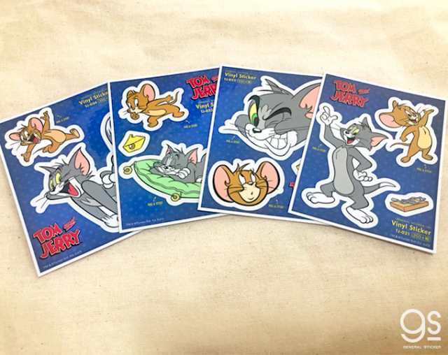 全4種セット トムとジェリー キャラクターステッカー シートタイプ まとめ買い アメリカ アニメ Tom And Jerry Tjset04の通販はau Pay マーケット ゼネラルステッカー