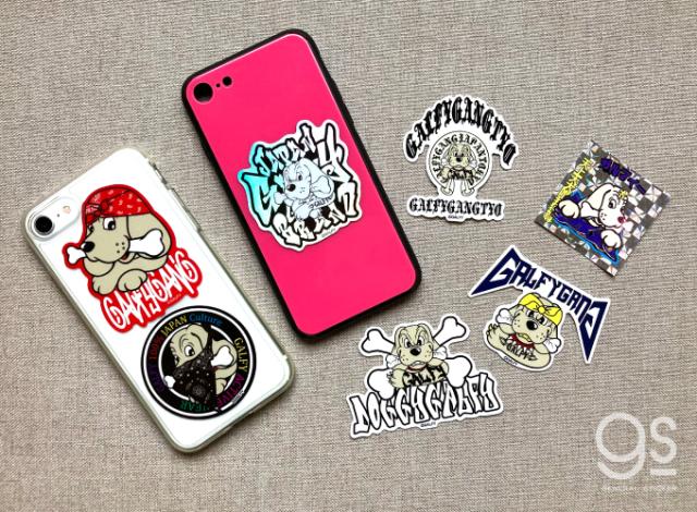 Galfy Gang 02 ステッカー ダイカット ガルフィー ファッション ストリート 犬 ヤンキー 不良 ブランド Gal008の通販はau Pay マーケット ゼネラルステッカー
