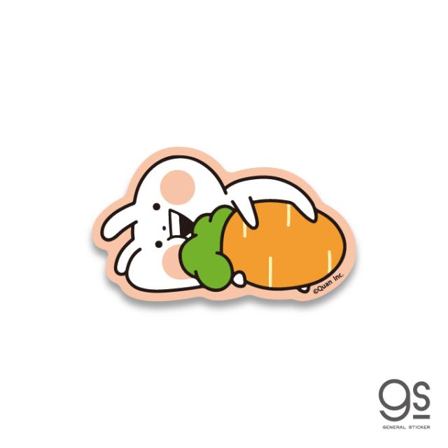 うさぎゅーん にんじん抱き枕 キャラクターステッカー ダイカット うさぎ イラスト シュール ゆるかわ Line スタンプ Usg008の通販はau Pay マーケット ゼネラルステッカー