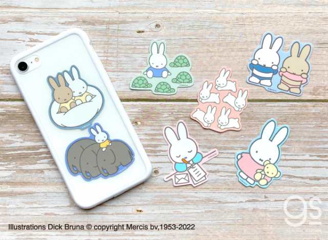 miffy ダイカットミニステッカー ボリスとヒツジ キャラクターステッカー 絵本 イラスト かわいい こども うさぎ MIF043｜au PAY  マーケット