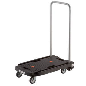 TRUSCO　[トラスコ中山]　樹脂台車 こまわり君 省音G車輪 ブラック MP-6039N2-BK 5,714円