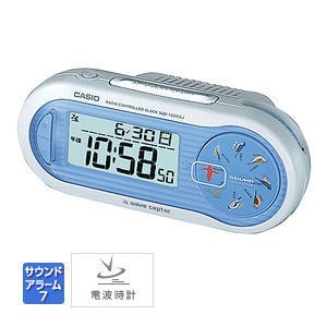 カシオ CASIO 電波目覚まし時計 デジタル SQD-1000SJ-2JF