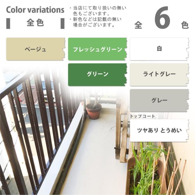 カンペハピオ 水性コンクリートフロア用 ライトグレー 14Ｋ_2