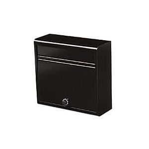 グリーンライフ 家庭用郵便ポスト 【ダイヤル鍵付】 FH-614D MBK マットブラックの通販は 6,580円