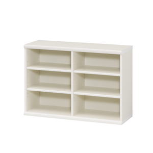 大洋 カラーラック 幅90 高さ60cm NC6090WH ホワイト 【メーカー直送・代引不可・置配不可】の通販は