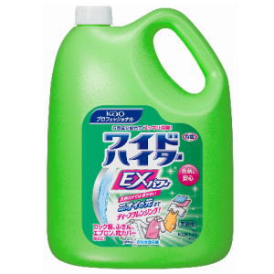 【1ケースで1個口】 花王プロシリーズ 業務用 ワイドハイターEXパワー4.5L×4個［ケース販売］