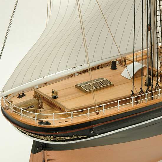 Amazon | ウッディジョー/木製帆船模型 1/100カティサーク[帆付