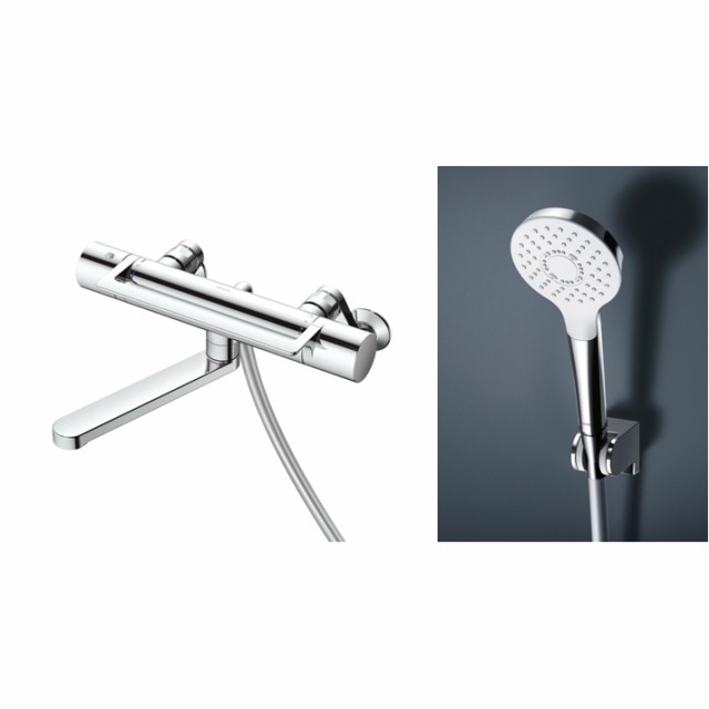 TOTO 壁付サーモスタット浴室栓 TBY01406Z 寒冷地用の通販は