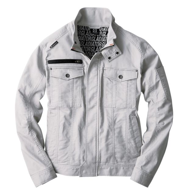 コーコス信岡 作業ブルゾン ストレッチ素材 グラディエーター アッシュ LL GA-3910