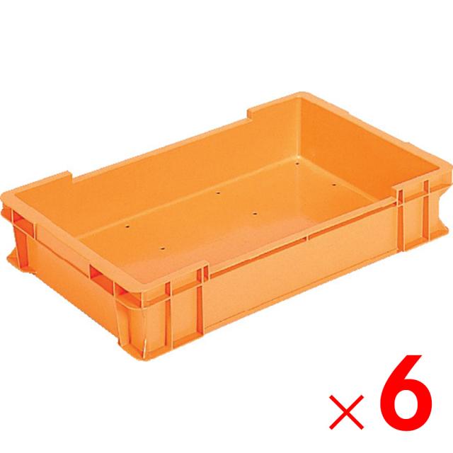 【法人限定】サンコー サンボックス＃25Ｃ オレンジ 6個 202501 セット販売 【メーカー直送・代引不可・置配不可】