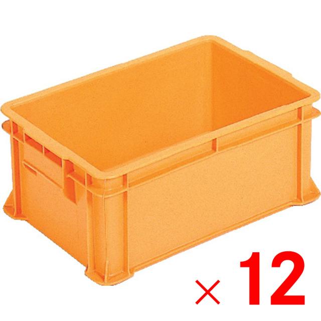 【法人限定】サンコー サンボックス＃24Ｂ オレンジ 12個 201601 セット販売 【メーカー直送・代引不可・置配不可】