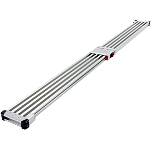 【法人限定】長谷川工業 スノコ式 アルミ伸縮足場板 スライドステージ 両面使用タイプ SSF1.0-360 【メーカー直送・代引不可・置配不可・配送地域限定】