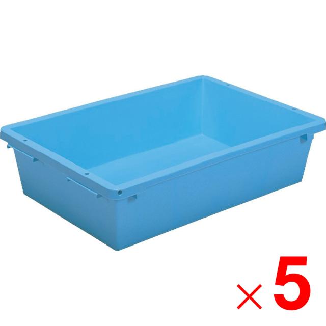 【法人限定】サンコー タフブネ80 特大型トロ函−3 ライトブルー 5個 セット販売 【メーカー直送・代引不可・置配不可】の通販は
