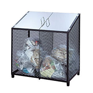 【法人限定】サンカ ダストボックス-S ブラック CS-02 【メーカー直送・代引不可・置配不可】の通販は