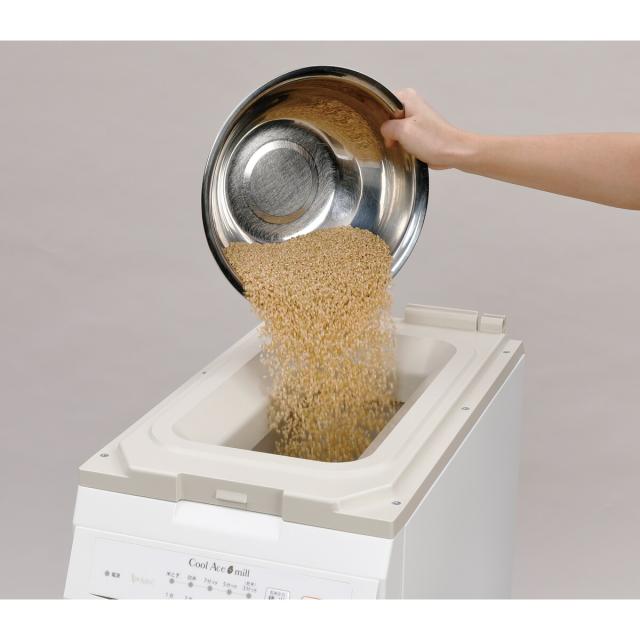 エムケー精工 クールエースミル 保冷精米機 20kg PHK-120W 【メーカー直送・代引不可・置配不可】_2