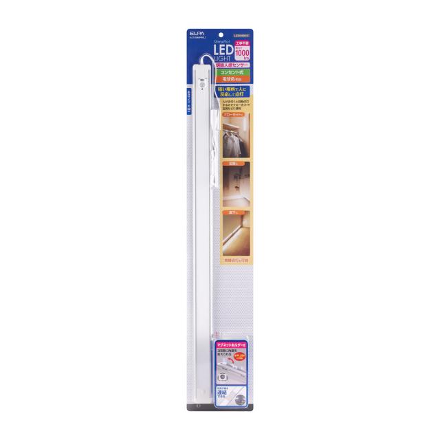 ELPA エルパ LED多目的灯 明暗人感センサー 60cm 電球色相当 ALT-2060PIR Lの通販は