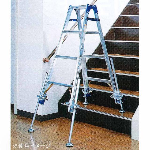 k039Z☆本宏製作所 アルミ三脚 最大荷重100kg 三脚 脚立 園芸 作業高さ 梯子 はしご☆中古引取限定 安全ストッパー | 本宏製作所