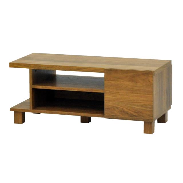 エイ・アイ・エス ロスタ テレビボード90 ブラウン LST-4090TB BR 【メーカー直送・代引不可・置配不可】