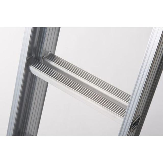 【法人限定】長谷川工業 アルミ2連はしご 5.16m HC2-51a 【メーカー直送・代引不可・置配不可・配送地域限定】_1