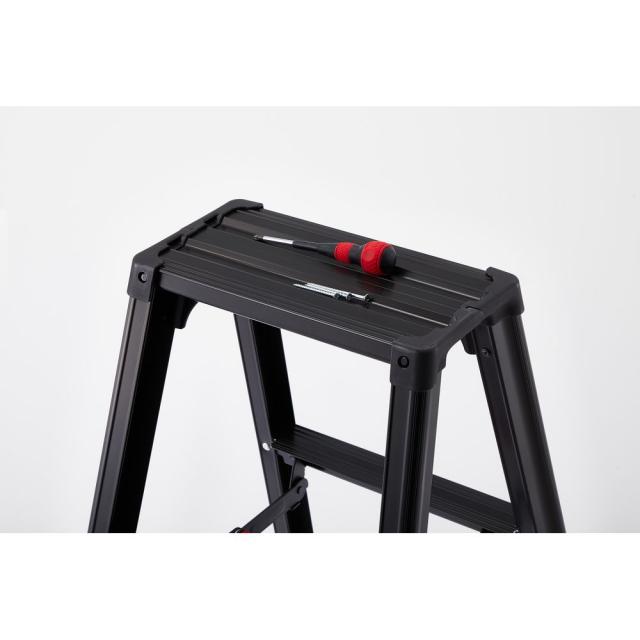 【法人限定】長谷川工業 専用脚立6尺 脚軽ブラック RZB-18b 【メーカー直送・代引不可・置配不可・配送地域限定】_2