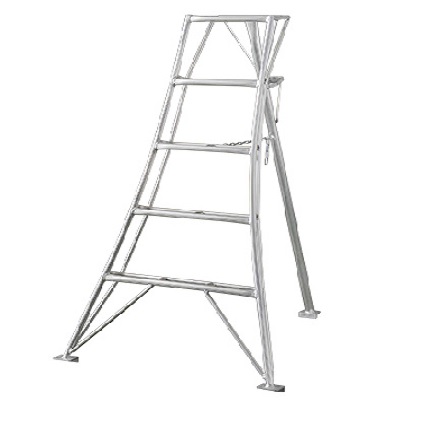 【法人限定】本宏製作所 アルミ三脚脚立 5尺 固定足 ALD-5L 【メーカー直送・代引不可・置配不可・配送地域限定】の通販は 13,566円