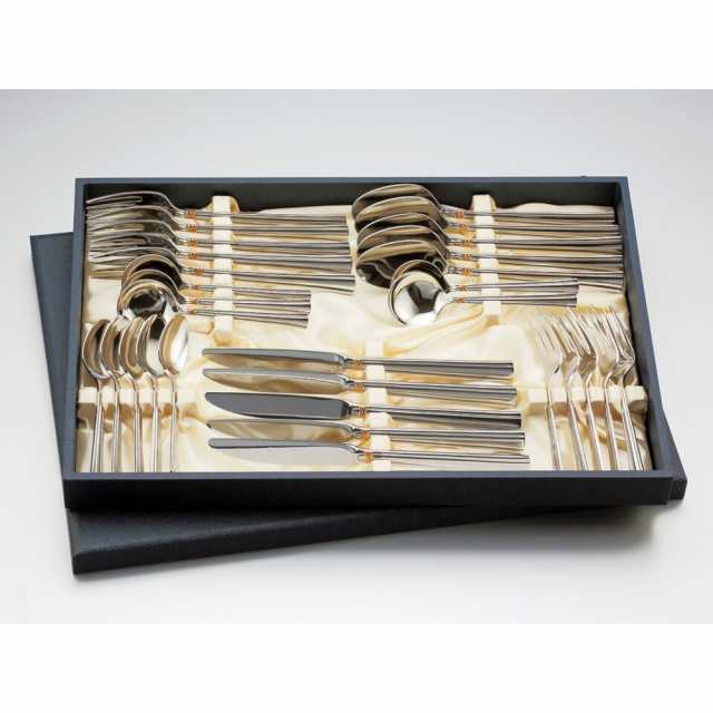 ラッキーウッド カトラリーセット エメラルド・金彩 ディナーセット ステンレス 30pc 5客用 5-04830-0107の通販は 18,315円