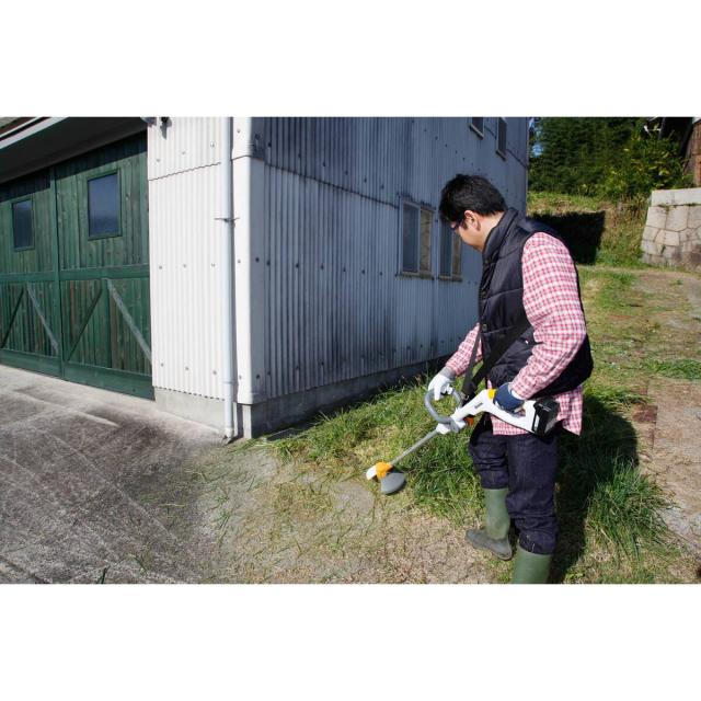 KYOCERA 充電式刈払機 BK-1801L5 Amazon | 京セラ(Kyocera) 旧リョービ 充電式刈払機 BK-1801L5