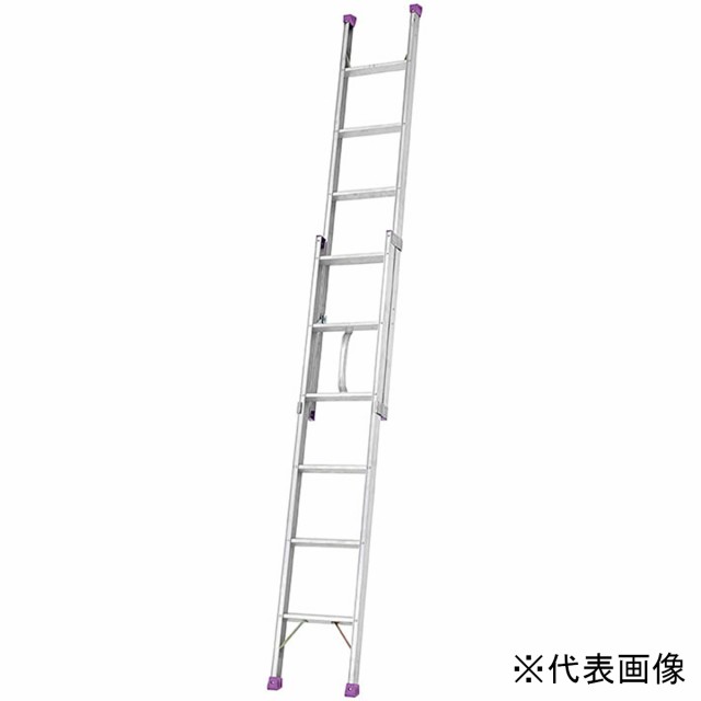 アルインコ ハンディロック式2連はしご 全長3.4m ANP34F 【メーカー直送・代引不可・置配不可・配送地域限定】