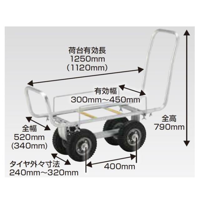 【法人限定】昭和ブリッジ ハウスカー（250-4タイヤ仕様） S10-A2 【メーカー直送・代引不可・置配不可】の通販は 24,394円