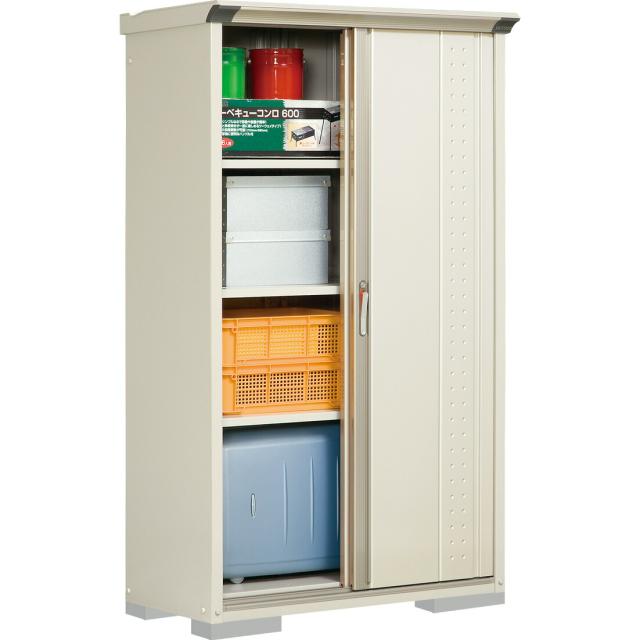 （代引不可）タクボ物置 グランプレステージ 全面棚 小型物置 収納庫 GP-195BF トロピカルオレンジ タクボ 小型物置 グランプレステージジャンプ GP-177HFCB カーボン