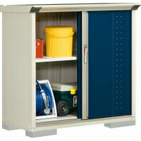 タクボ 小型物置 グランプレステージジャンプ GP-115DFDB ディープブルー 全面棚タイプ 【メーカー直送・代引不可・置配不可・配送地域限定】