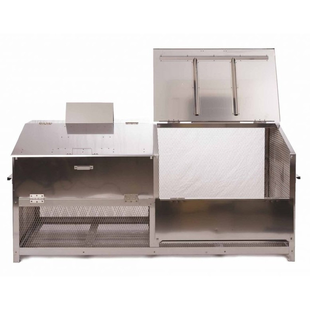 ステンレス光 オールステンレス製ゴミBOX ワンニャンカア  GH-180N ダストボックス 【メーカー直送・代引不可・配送地域限定】の通販は