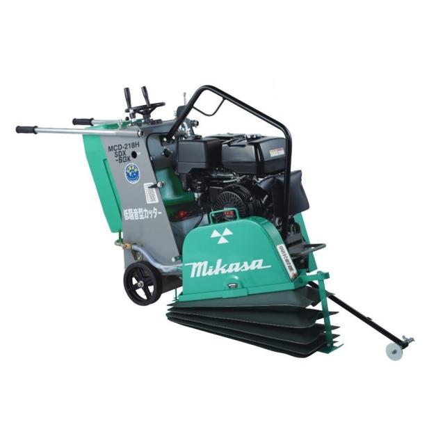 【法人限定】三笠産業 低騒音型コンクリートカッター MCD-218HSDX-SGK 【メーカー直送・代引不可・置配不可】の通販は 277,351円