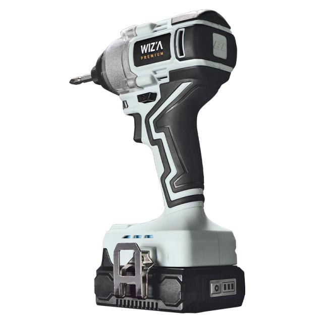ウイザ WIZA 18V 充電式インパクトドライバー WZ-18IDBLS バッテリー・充電器付 アークランズ_4