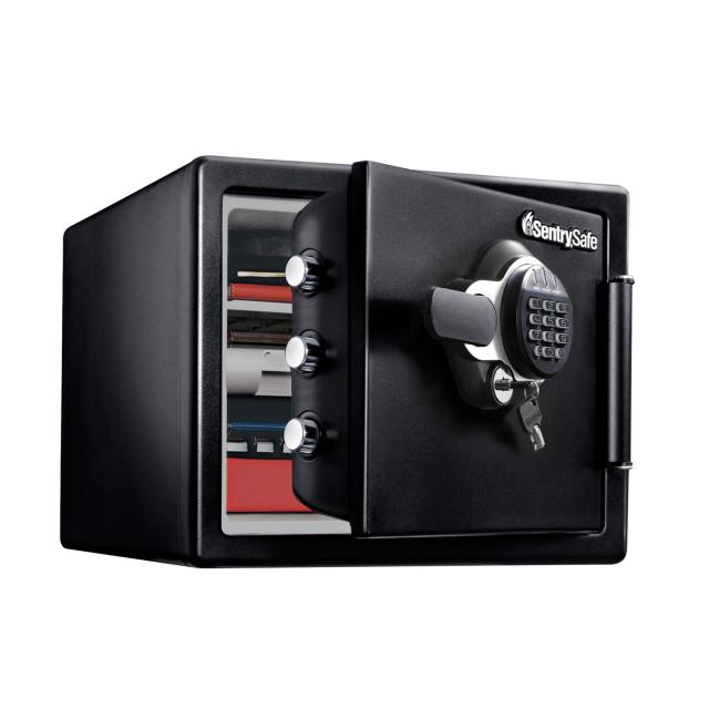 セントリー SENTRY テンキー式1時間耐火・耐水金庫 JFW082GUL 【搬入サービス】 【メーカー直送・代引不可・置配不可】の通販は 39,182円