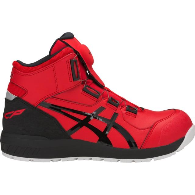 【在庫限り】アシックス 安全靴 ウィンジョブ CP304 BOA クラシックレッド×ブラック 25.0cm 1271A030.600