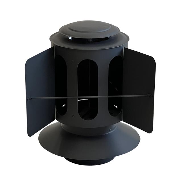 ホンマ製作所 ステンレス ウェザートップ ハゼ折り 黒耐熱 Φ106mm用の通販は 31,429円