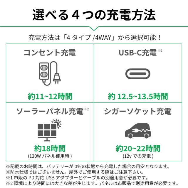 JJPRO ポータブル電源1000 JP01-PB1-1000 【メーカー直送・代引不可・置配不可・配送地域限定】_3