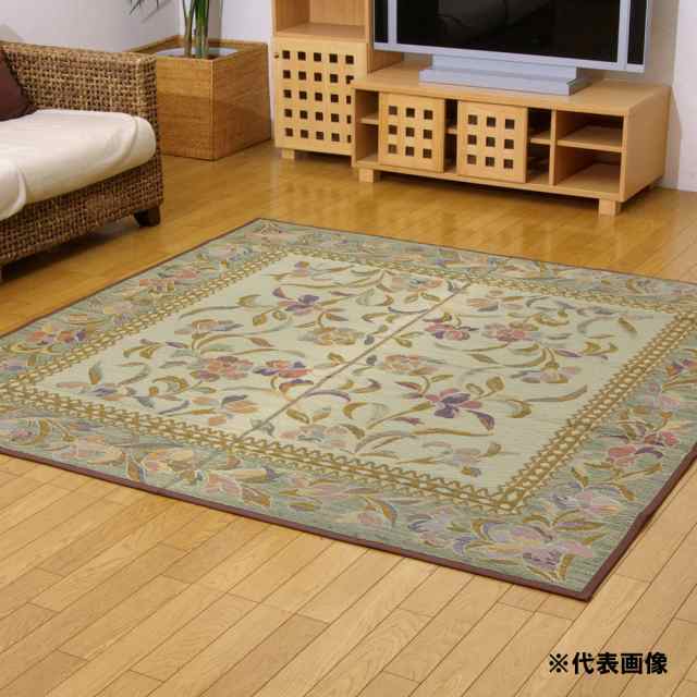い草ラグ DXエクセレント 191×250cm 【メーカー直送・代引不可・置配不可・配送地域限定】の通販は
